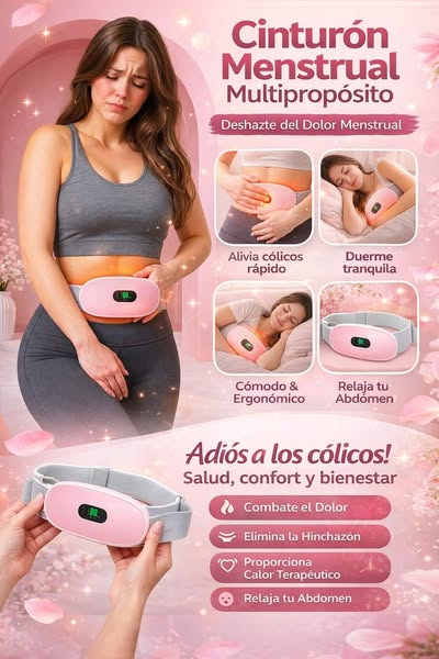 CicloCalm™ – Tu Calor Terapéutico en Cada Cólico 🌙💆‍♀️